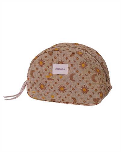 Maanesten - Make Up Taske Medium Rose Moon & Sun - Gul Sun